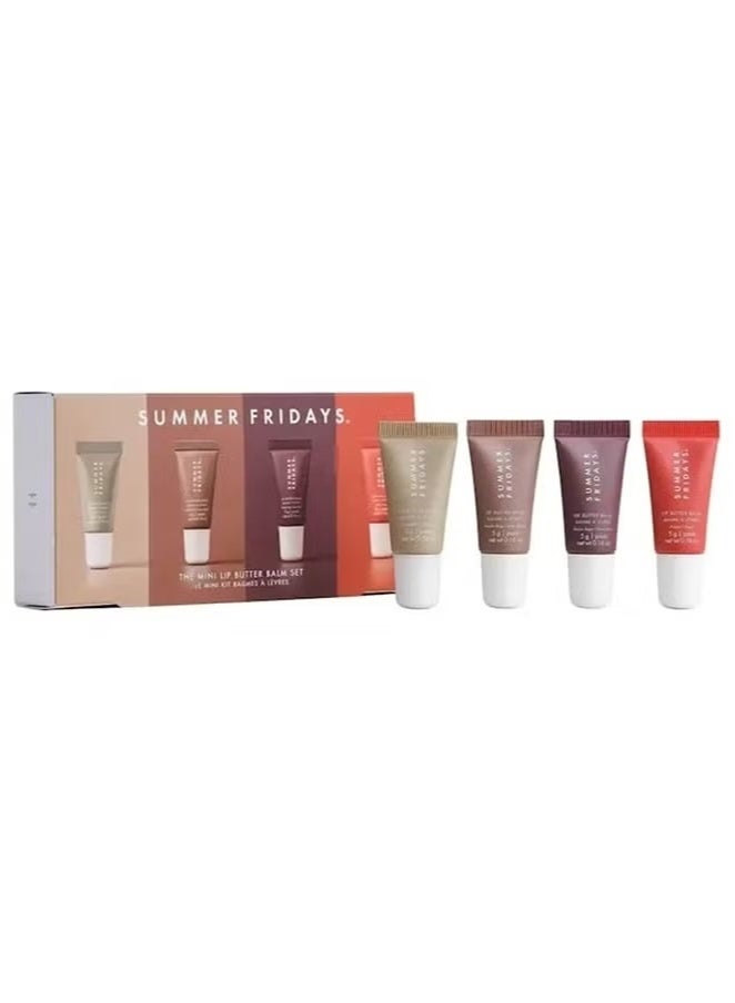 Summer Fridays The Mini Neutrals Lip Butter Balm Set - Image 1
