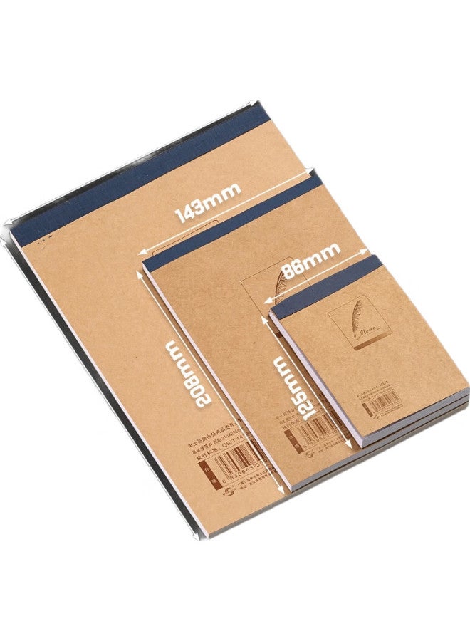 Shen Shi Shen 10-Pack Tear-Off Sticky Notes, Portable Pocket Memo Pads, Small Notebooks, Easy-Tear Draft Pads, Blank Notebooks, Thickened For Exam Preparation, Sketching, Doodling, 72K, High School Student Study Essential - Image 1
