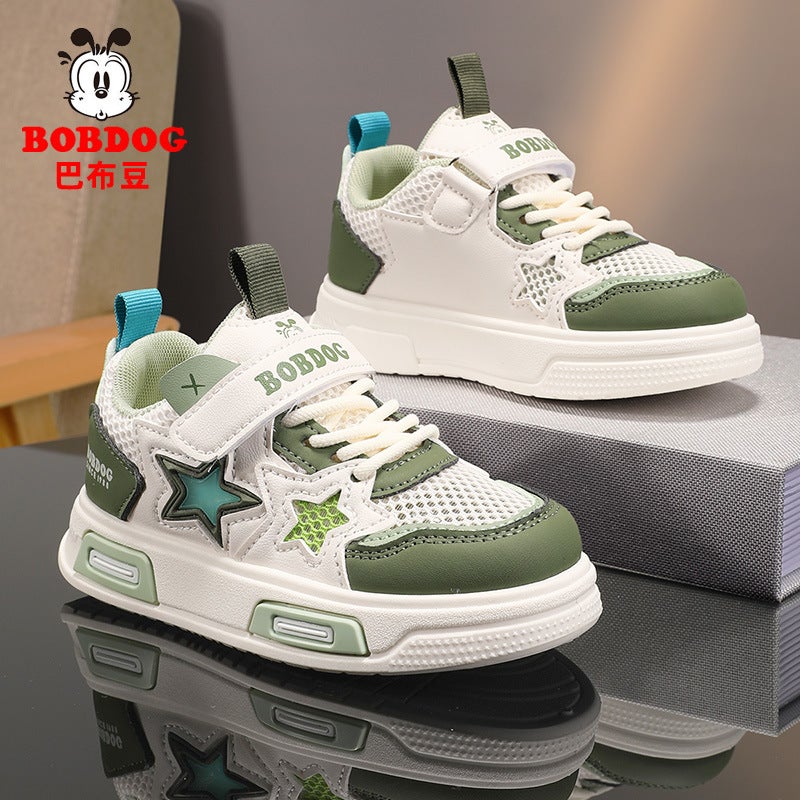 Lightweight And Breathable Children'S Shoes, Boys' Sports Shoes, Mesh Mesh Breathable Casual Sneakers, Versatile For Students - Image 3
