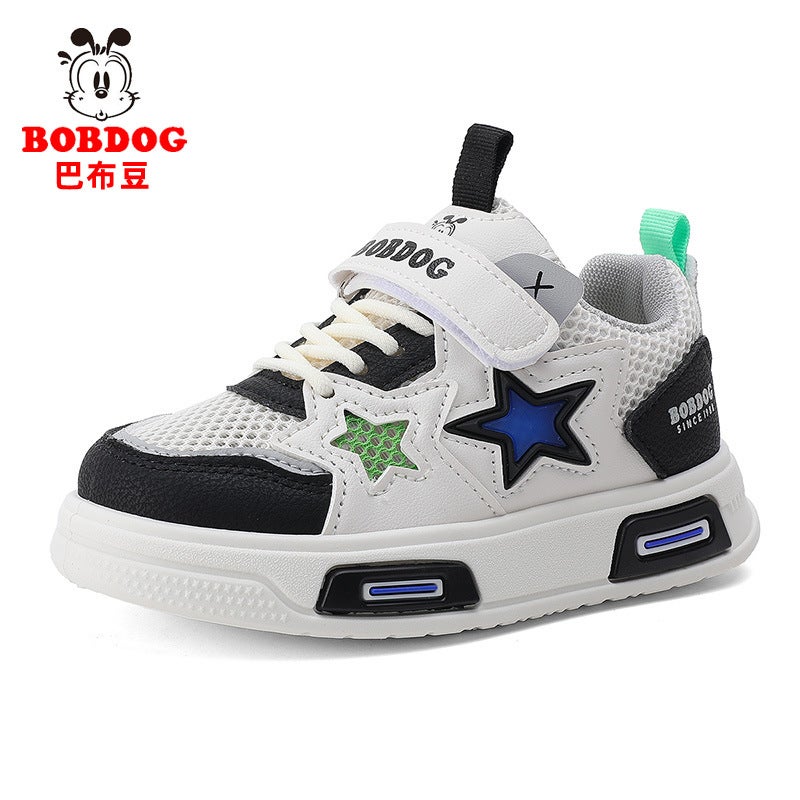 Lightweight And Breathable Children'S Shoes, Boys' Sports Shoes, Mesh Mesh Breathable Casual Sneakers, Versatile For Students - Image 1