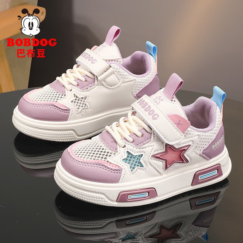 Lightweight And Breathable Children'S Shoes, Boys' Sports Shoes, Mesh Mesh Breathable Casual Sneakers, Versatile For Students - Image 2