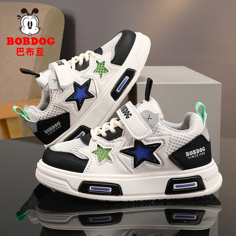 Lightweight And Breathable Children'S Shoes, Boys' Sports Shoes, Mesh Mesh Breathable Casual Sneakers, Versatile For Students - Image 4