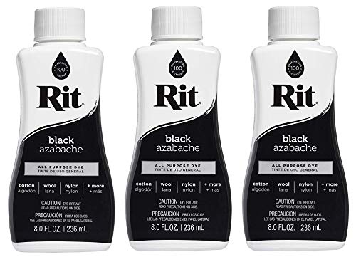 Rit AllPurpose Liquid Dye 8 Ounce Black hr Pck