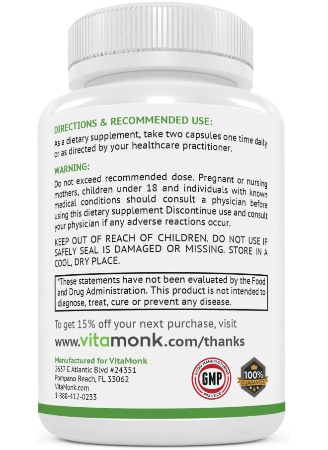 VitaMonk - Mitotrax™ Bio-Enhanced Mitochondrial Supplement - Image 1