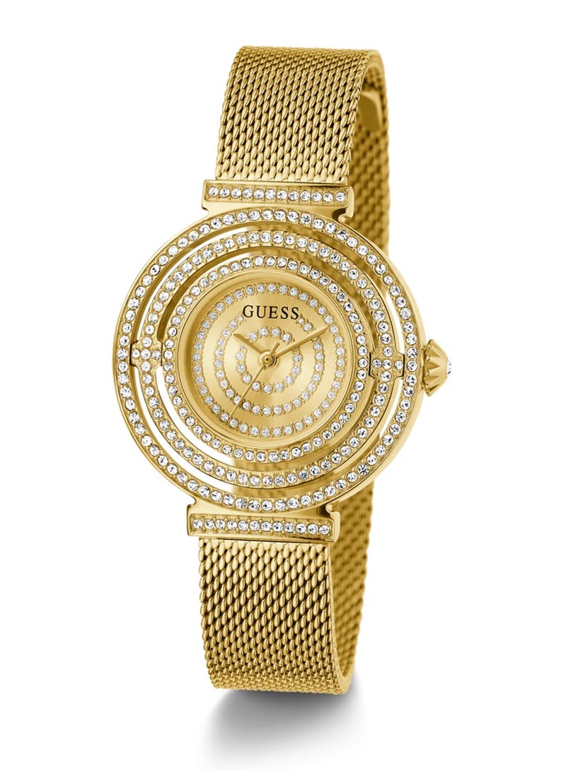 GUESS Dream Women's Champagne Stainless Steel Watch GW0550L2 - 32mm - Gold - Image 5