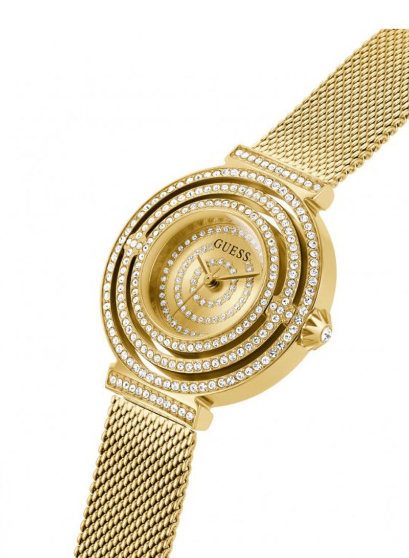 GUESS Dream Women's Champagne Stainless Steel Watch GW0550L2 - 32mm - Gold - Image 2