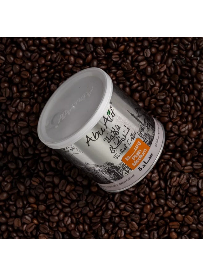 أبو عوف قهوة تركية متوسطة التحميص، 200 جرام - Image 2