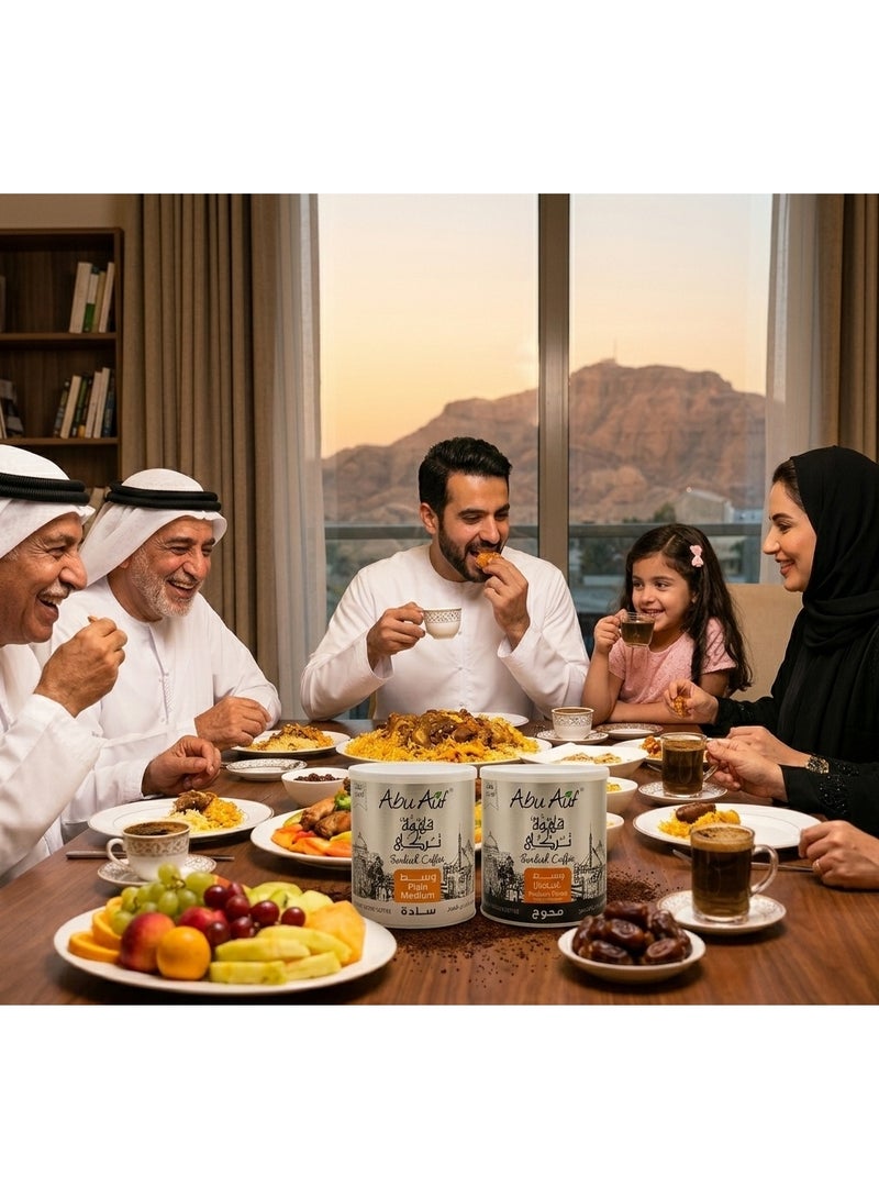 أبو عوف قهوة تركية متوسطة التحميص، 200 جرام - Image 4