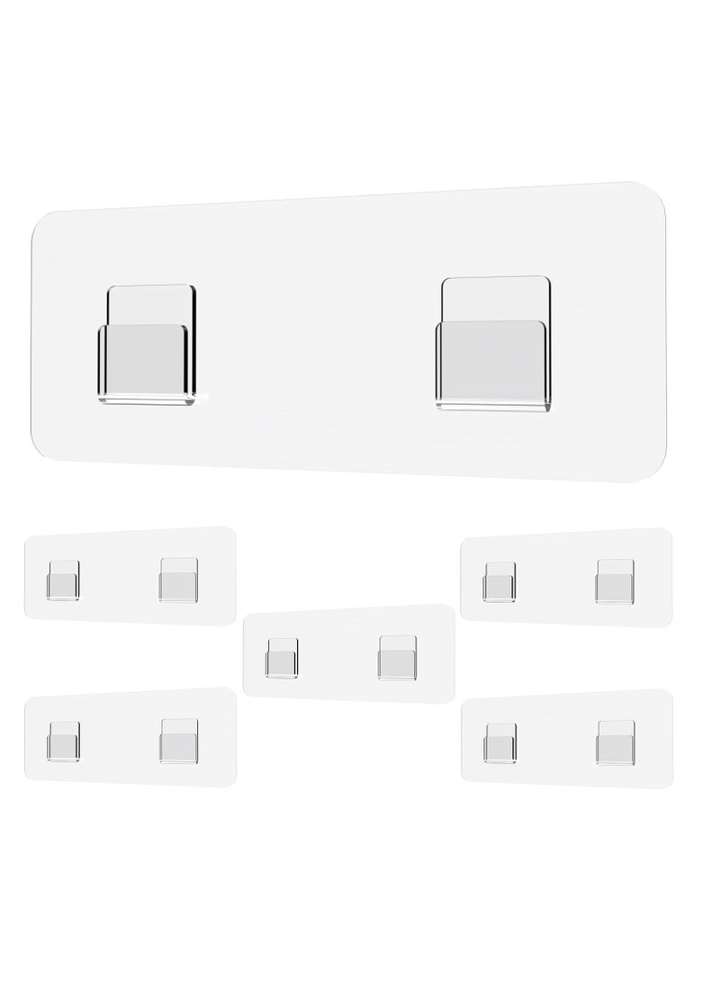 إسكدنيا منظمة حمام 6 قطع أدوات تنظيم حمام الأستحمام حامل الصابون اللزجة الداخلية الشرفة البدائلة المنحنية الرئس والقراميد الجدارية السلال والشكل المدمج المثبتة - Image 1