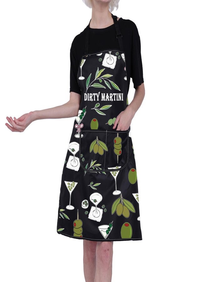BNQL Dirty Martini Apron Martini Gifts Dirty Martini Lover Gifts for martini drinkers Bartender Gifts Bartender Mixologist Apron - Image 5