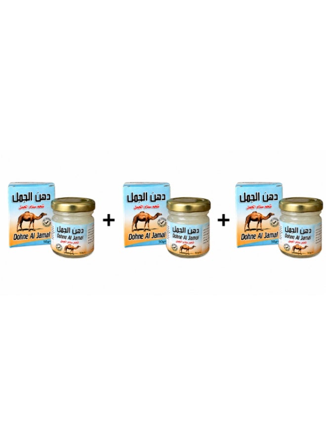 الجمل 3 قطعة من دهن سنام الجمل للمفاصل وخشونة الركب 50 جرام - Image 1