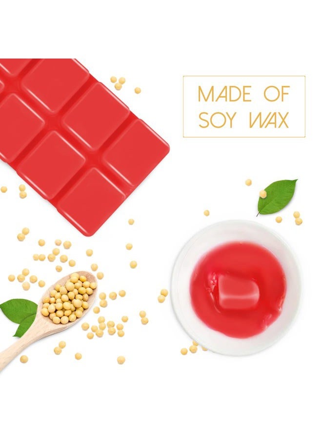 SCENTORINI Cotton Wax Melts Wax Cubes, Cotton Scent Candle Wax Melts Strong Scent, Soy Scented Wax Melts for Wax Warmer Valentines Day Gifts Decor, 2 x 2.5 oz - Image 2