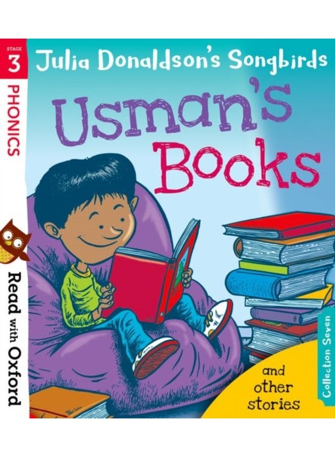 Read with Oxford Stage 3 Julia Donaldson s Songbirds Usman s Books and Other Stories - Paperback