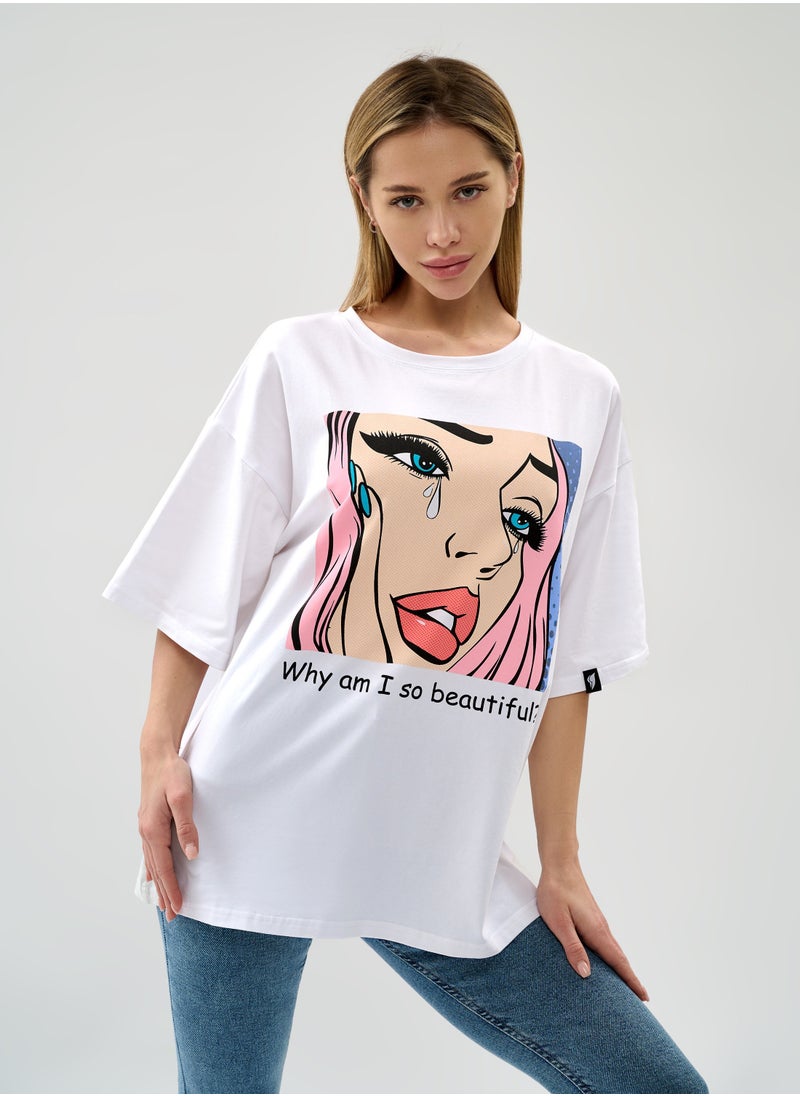 Bona Fide - Bona Fide T-Shirts for Women – Women Summer Tops – Comfortable T Shirt with Short Sleeve - Image 1