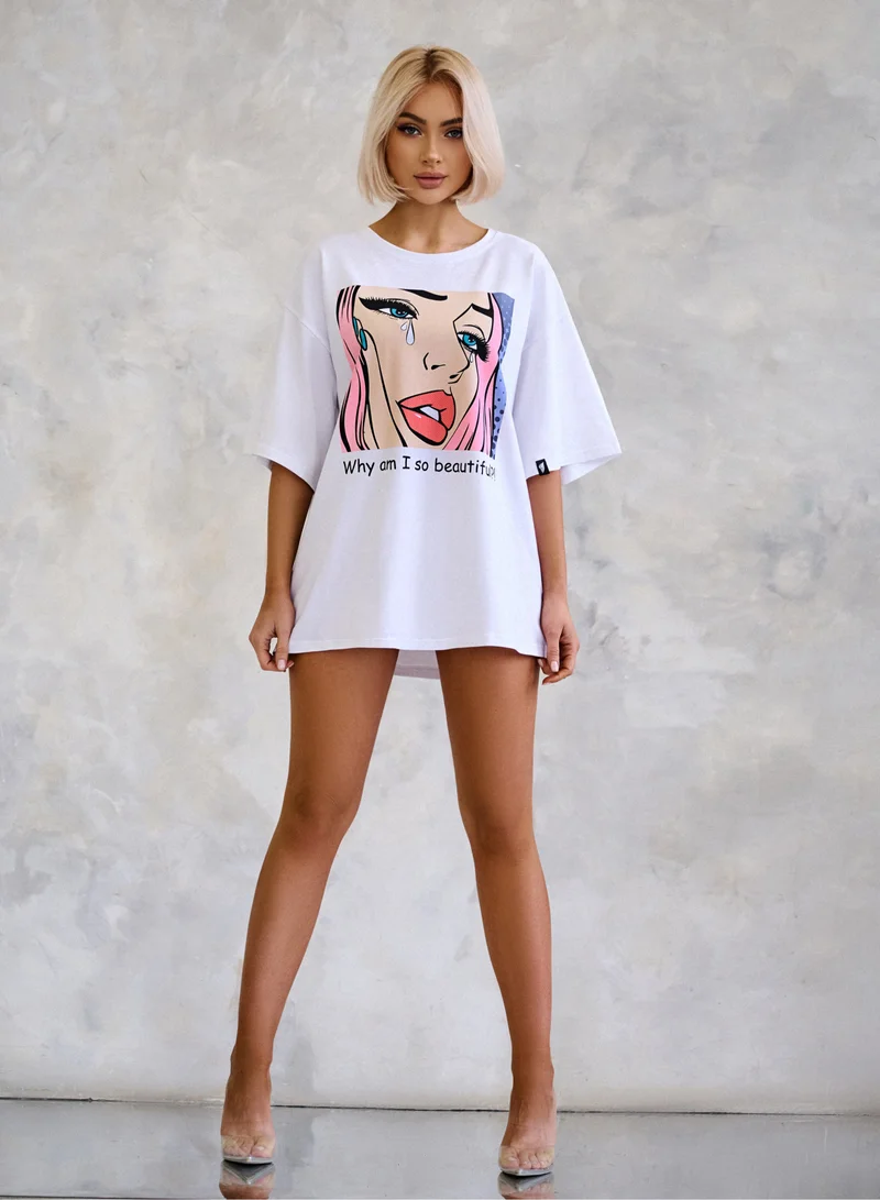 بونا فيدي Bona Fide T-Shirts for Women – Women Summer Tops – Comfortable T Shirt with Short Sleeve