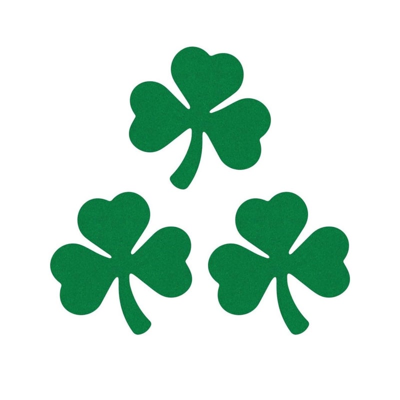 LiteMark Reflective Shamrock Sticker Green 2 Inch Clover Decal for Hard Hat Helmet Tool Box Laptop Pack of 3 - Image 3