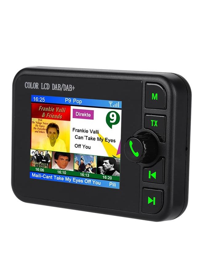 2.4in Color LCD Car DAB Radio 170‑240MHz DAB/87.5‑108MHz FM Car Digital DAB Radio
