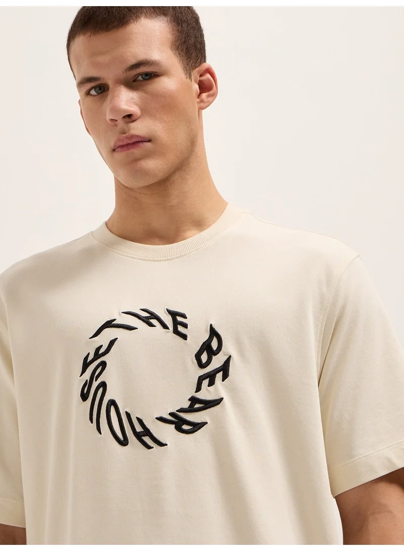 The Bear House  Men’s Short Sleeve T-Shirt | Casual, Comfortable & Stylish Everyday Wear | Perfect for Work, Travel, or Relaxed Outfits | Versatile All-Season Essential for Any Occasion for Men | Best Price UAE
