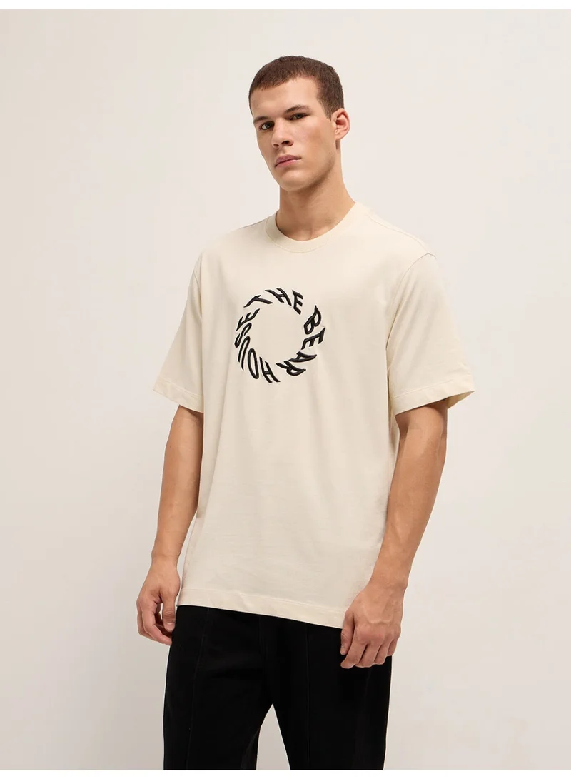 The Bear House  Men’s Short Sleeve T-Shirt | Casual, Comfortable & Stylish Everyday Wear | Perfect for Work, Travel, or Relaxed Outfits | Versatile All-Season Essential for Any Occasion for Men | Best Price UAE