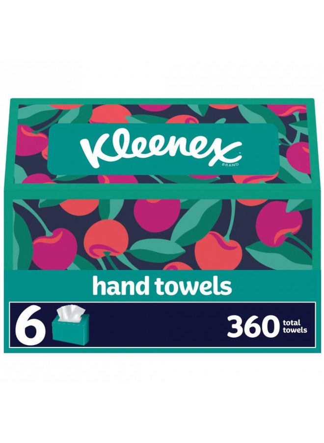 Kleenex Disposable Paper Hand Towels, 6 Boxes, 60 Tissues per Box (360 Total Tissues), Packaging May Vary - pzsku/Z6174CDAACA73F73C1464Z/45/_/1728156771/e509140c-d270-493b-b7a2-f4c1d1864f67