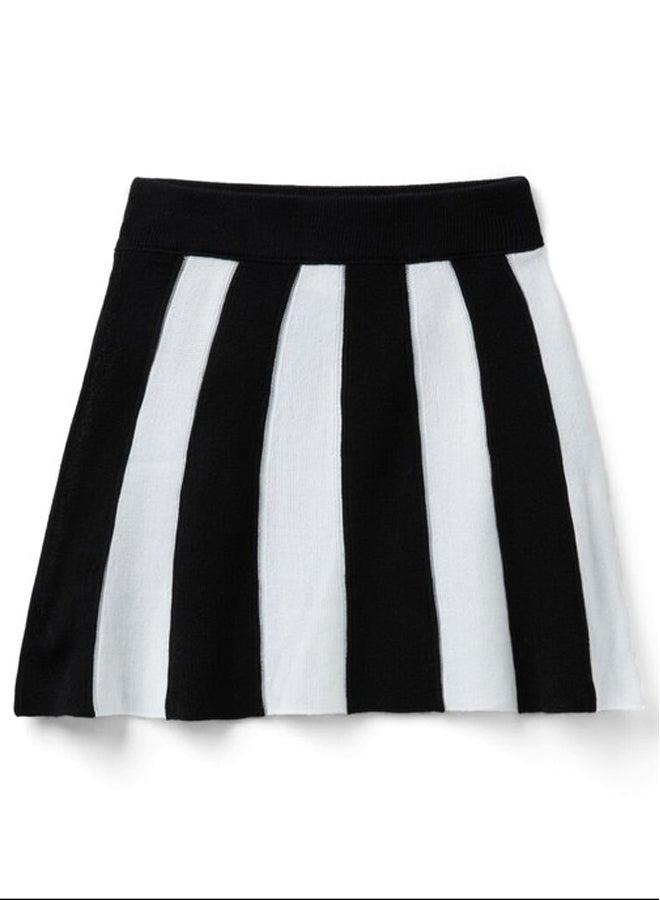 Benetton SKIRT WITH VERTICAL STRIPES  - Image 2