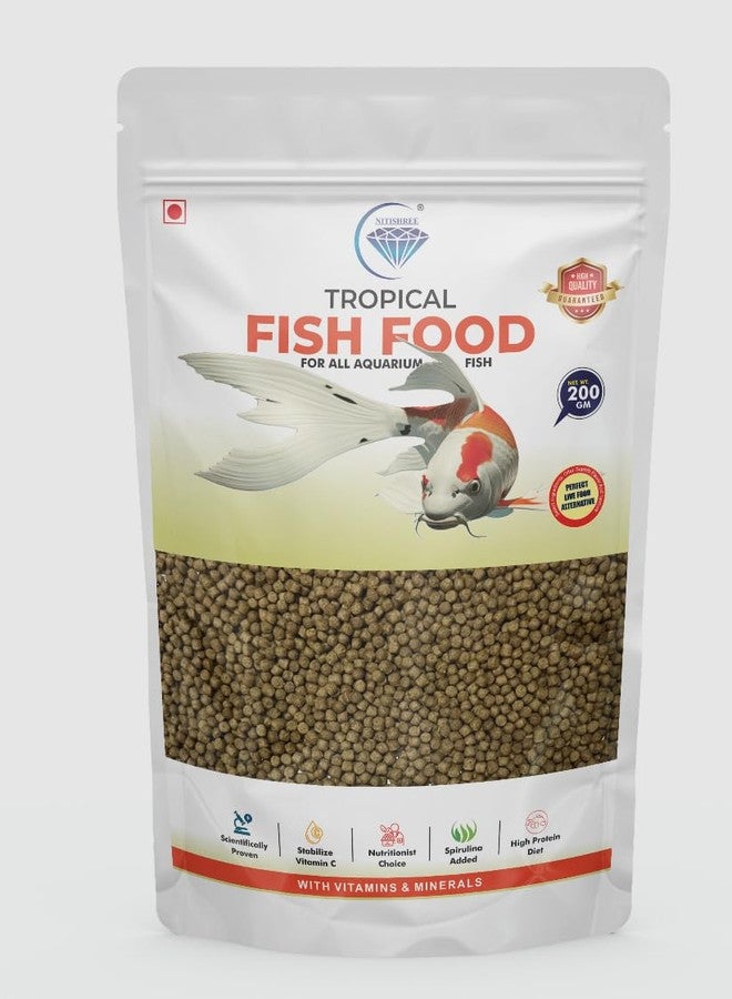 Nitishree All Life Stages Optimum Fish Food (Mini Pellet)- 1 Kg - Image 4