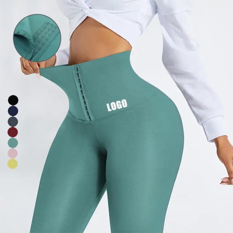 Bluejw Service Adjustable Hooks High Waist Trimmer Belt Elastic Butt Lifter Hip Enhancer Women's Yoga Pants Waist Trimmers Shapewear Leggings - Image 2