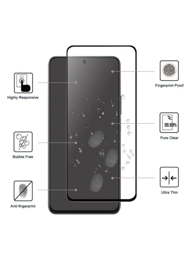 Honor X8a Tempered Glass Screen Protector Glass 9H Hardness Anti Finger Print Scratch Resistant Glass Anti shatter Screen Guard for Honor X8a, TOUCH SENSITIVE TEMPERED GLASS FOR HONOR X8, X8A - Image 1
