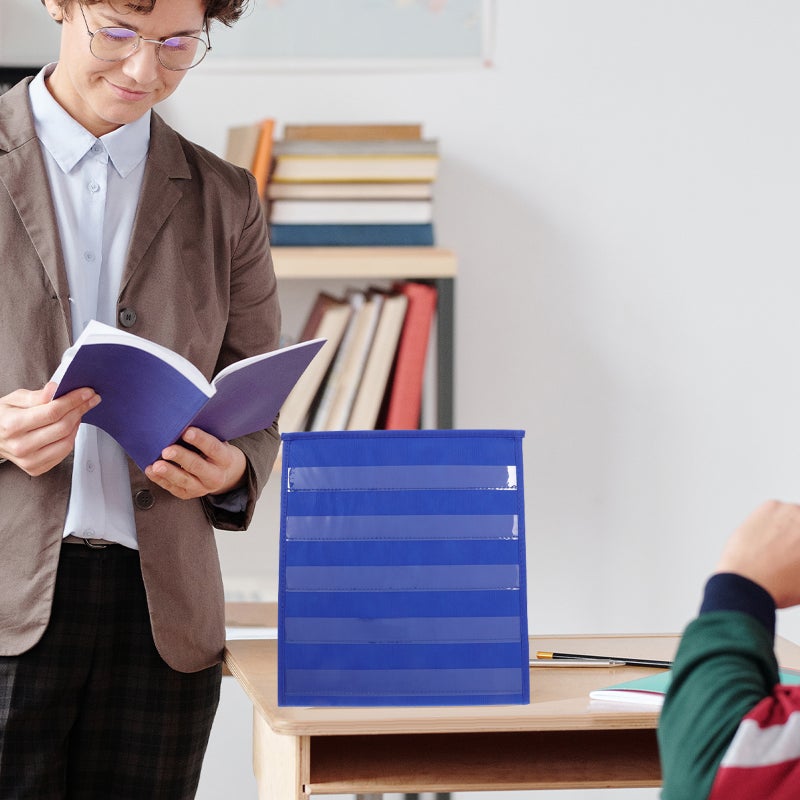 📦 حامل مخطط جيب متعدد الاستخدامات للفصول الدراسية بتصميم قابل للطي لتخزين سهل - Image 4