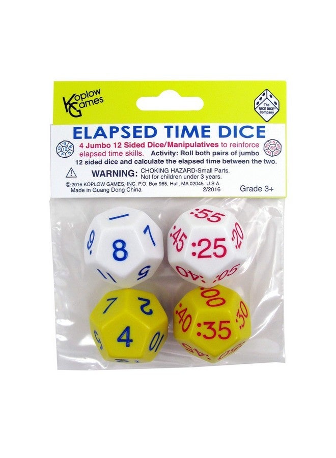 Koplow Games Elapsed Time Dice Classroom Accessories Multicolor, Extra Large (26mm - 35mm)