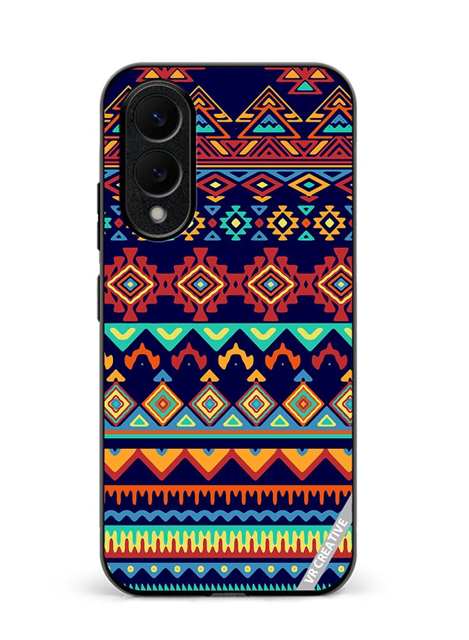 VR CREATIVE Protective Case Cover For Samsung Galaxy S25 Edge Texture Design Multicolour