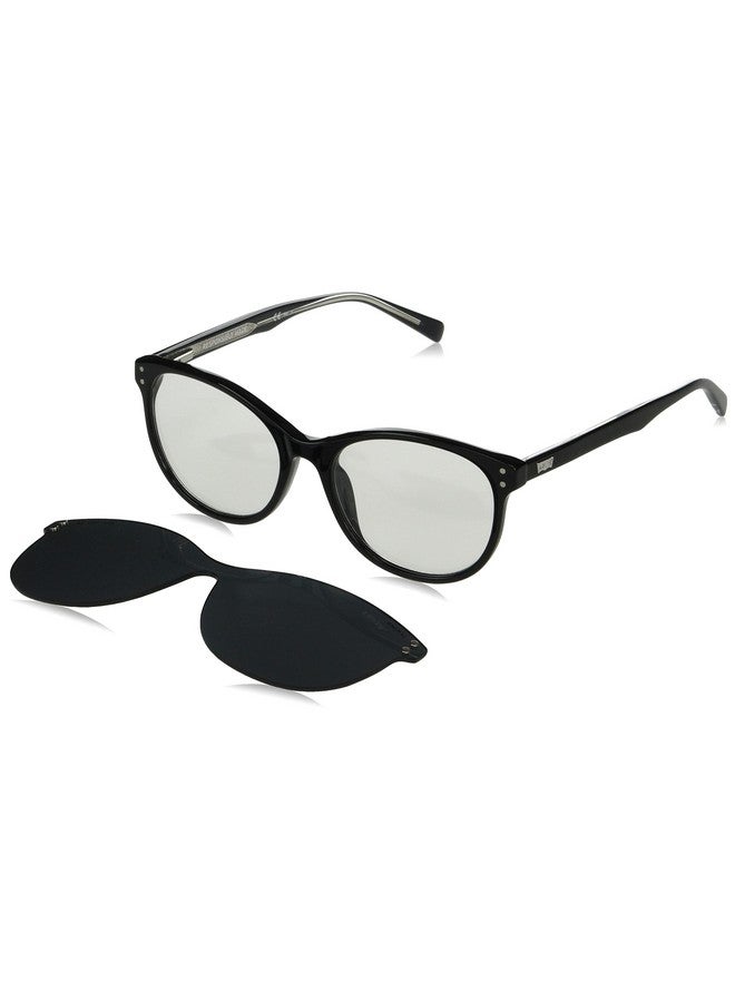 Levi's Women'S Lv 5012/Cs Oval Sunglasses, Black/Grey, 53Mm, 17Mm - Image 5