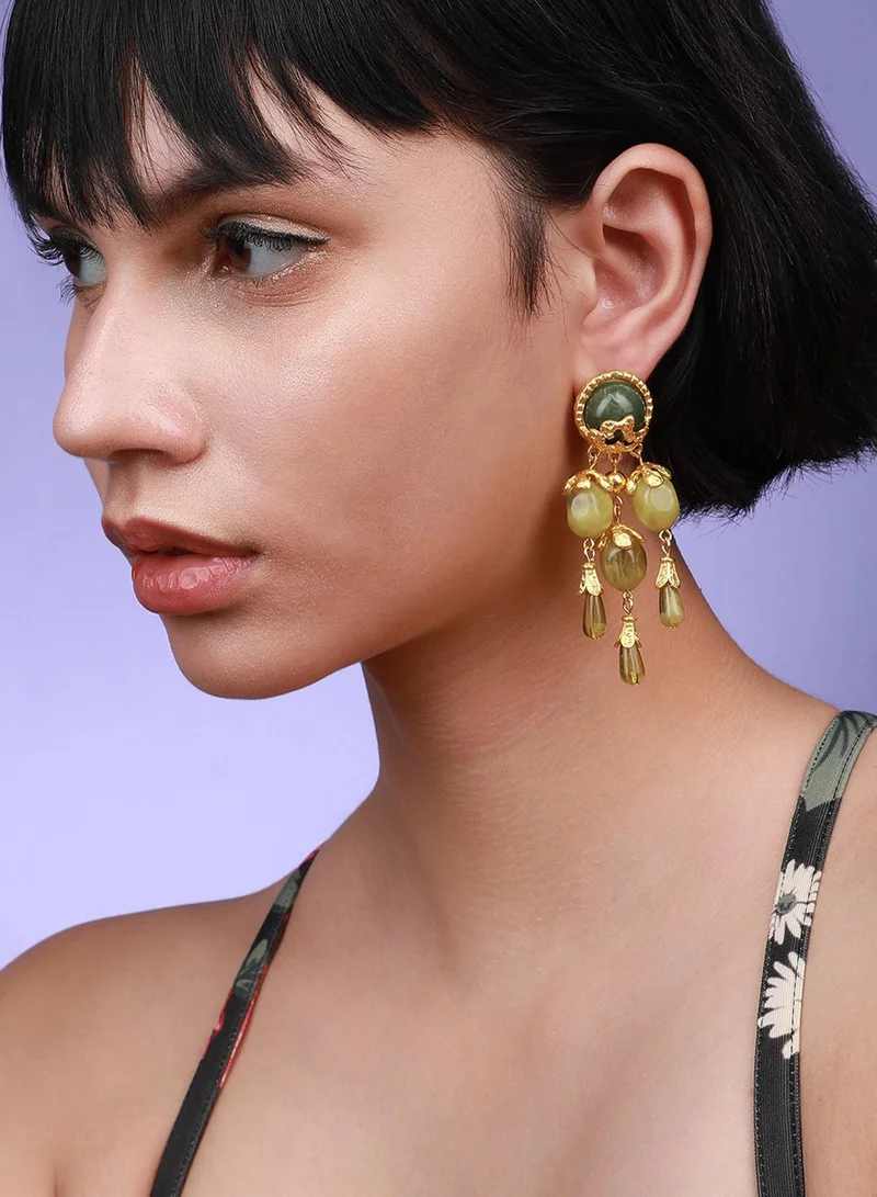 SOHI Radiant Glam Fashionable Artificial Earring Jewellery