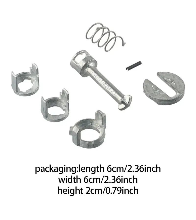 Barrel Door Lock Cylinder Repair Kit Replacement For E53 2000 2006 Silvery Professional Spare Parts Accessories - Image 1