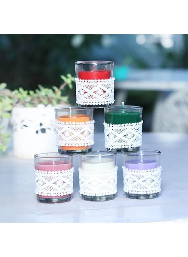 Set of 6 Highly Fragranced Candles - Image 1