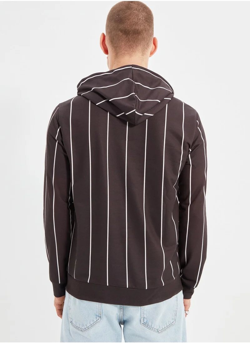 trendyol Striped Hoodie
