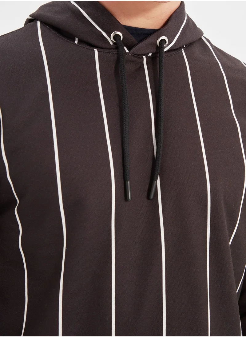 trendyol Striped Hoodie