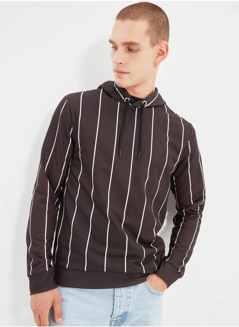 trendyol Striped Hoodie