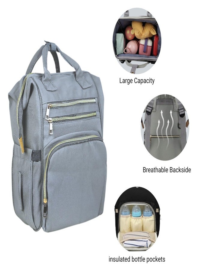 OBABY Baby Diaper Bag spacious/multi-pocket/diaper backpack/fashionable/waterproof/large capacity/durable/Maternity Backpack Cum Tote bag Spacious to Easily Organise Baby Essentials. - Image 5
