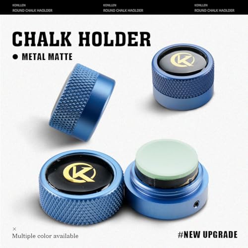 KONLLEN Round Pool Chalk Holder Pool Billiards Accessories Portable Multifunctional Sturdy Pool Cue Accessories - Image 2