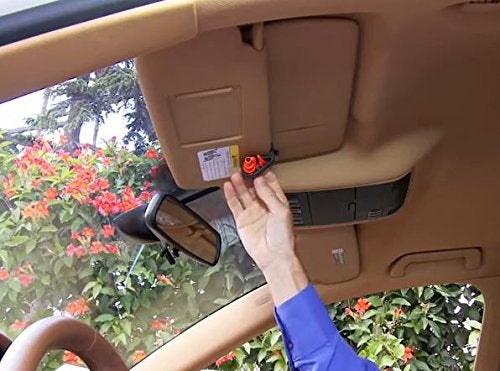 resqme Accessory Pack The Original Emergency Keychain Car Escape Tool, 2-in-1 Seatbelt Cutter and Window Breaker, Made in USA With Visor Clip, Lanyard, Keyring and Cable Tie - Image 3