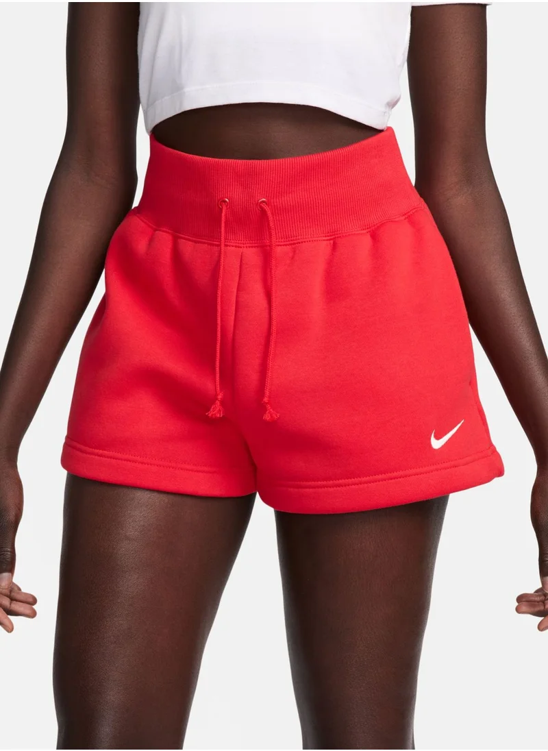 Nike Nsw Phoenix Fleece High Rise Shorts