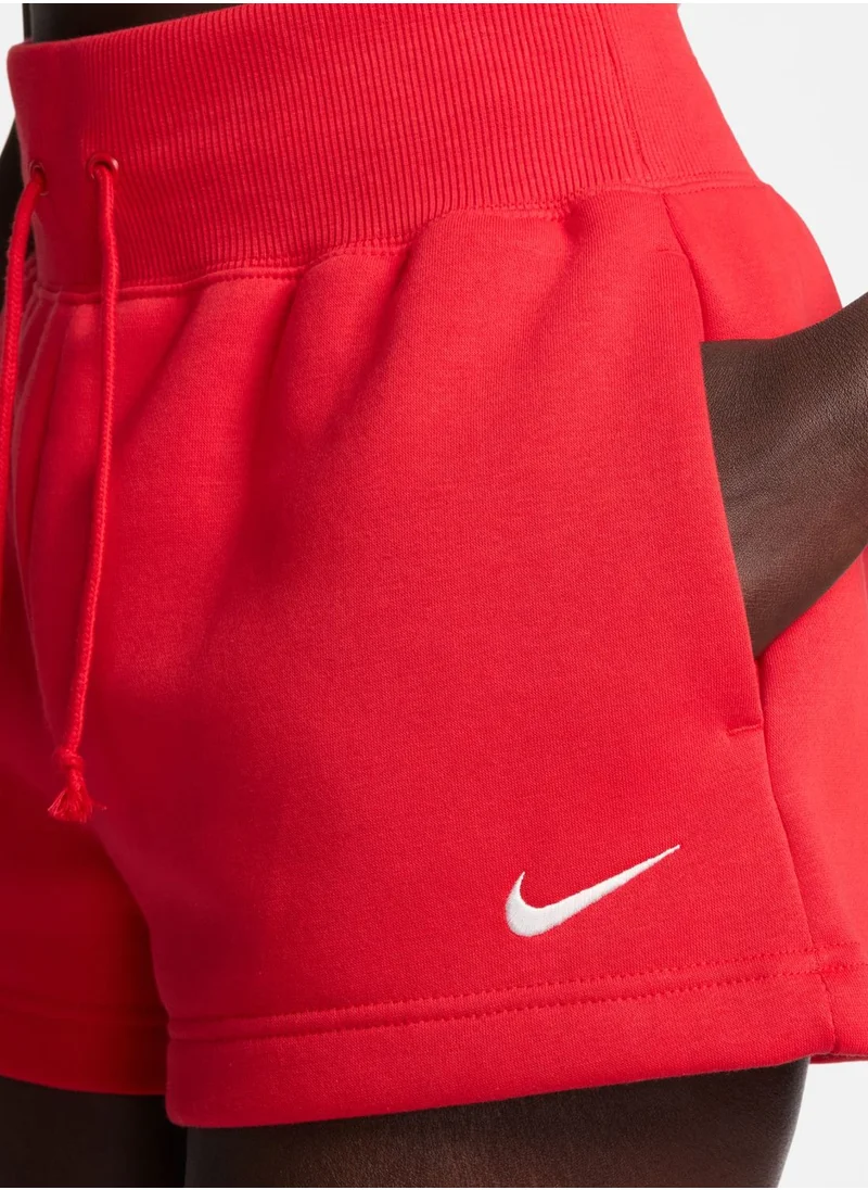 Nike Nsw Phoenix Fleece High Rise Shorts