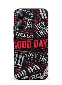 Protective Case Cover For Realme 10 Pro Plus Hello There Good Day Design Multicolour
