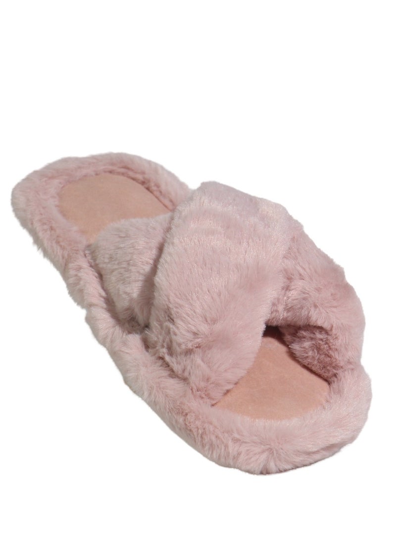 Mon Ami Women Home Slippers, Memory Foam, Soft and Cozy Open Toe Home Shoes  - Image 1