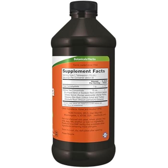 now Supplements, Ojibwa Tea Concentrate, 6x the strength of brewed Ojibwa Tea, Herbal Concentrate, 16-Ounce - Image 2