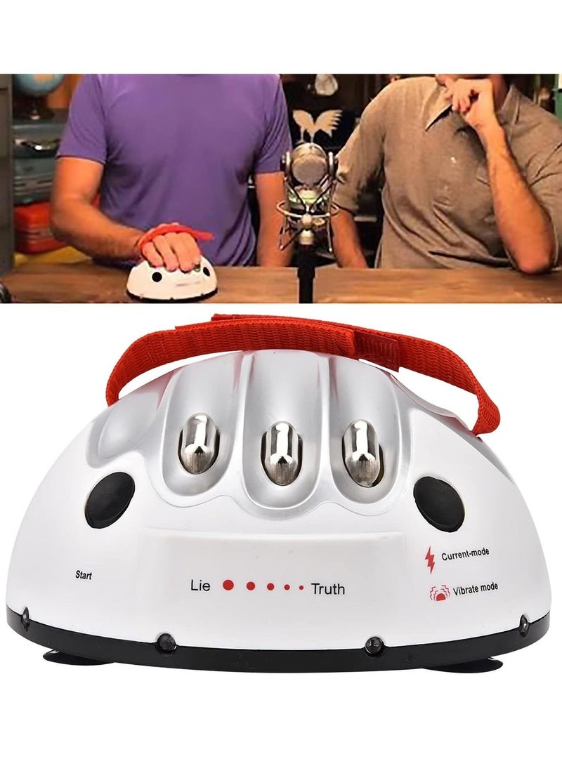 Electric Shocking Lie Detector Tricky Novelty Polygraph Test Finger Toy Truth Truth Or Dare Game Party Analyzer Consoles Gifts For Kid Adult Family Party Shock Or Vibration - Image 1