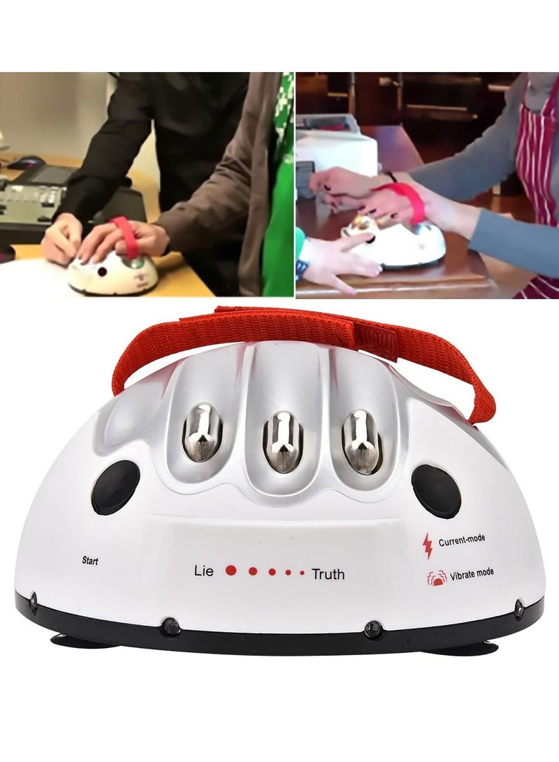 Electric Shocking Lie Detector Tricky Novelty Polygraph Test Finger Toy Truth Truth Or Dare Game Party Analyzer Consoles Gifts For Kid Adult Family Party Shock Or Vibration - Image 3