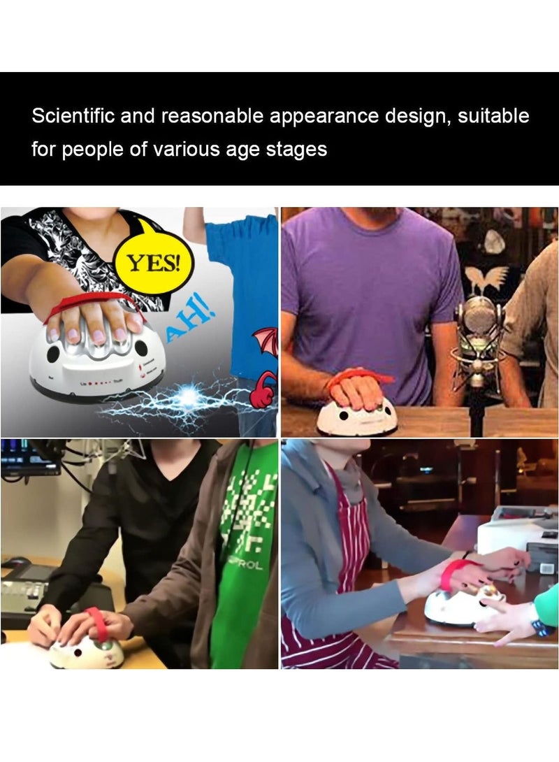 Electric Shocking Lie Detector Tricky Novelty Polygraph Test Finger Toy Truth Truth Or Dare Game Party Analyzer Consoles Gifts For Kid Adult Family Party Shock Or Vibration - Image 4