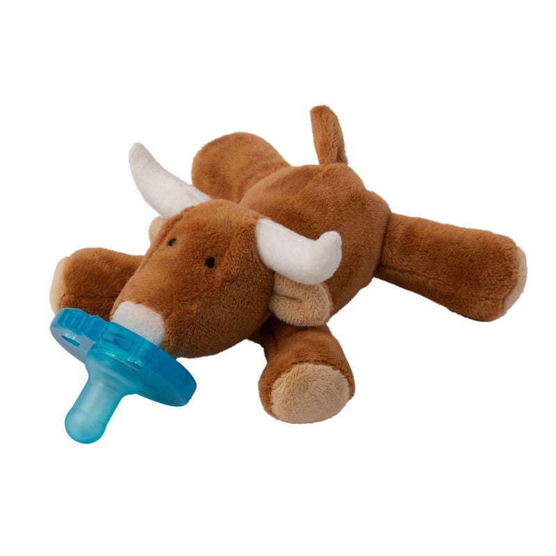 WubbaNub Infant Pacifier - Longhorn Bull - Image 3